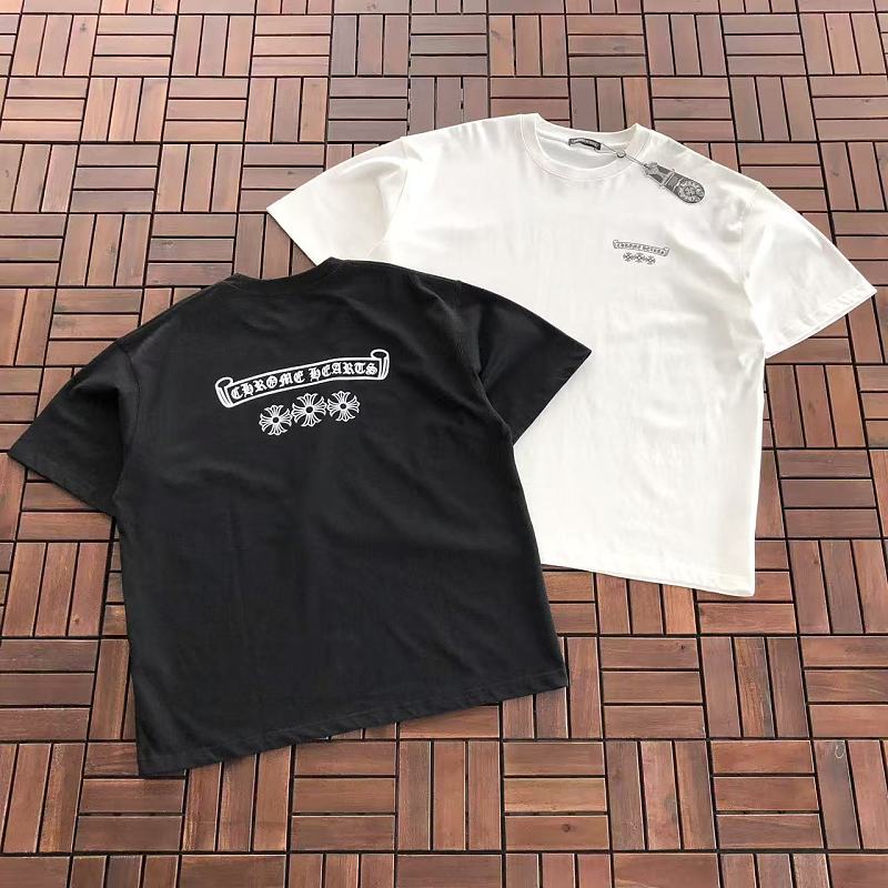 CHROME HEARTS T-SHIRT 55080412 (im 185CM 80KG iwear size XL in the photo)