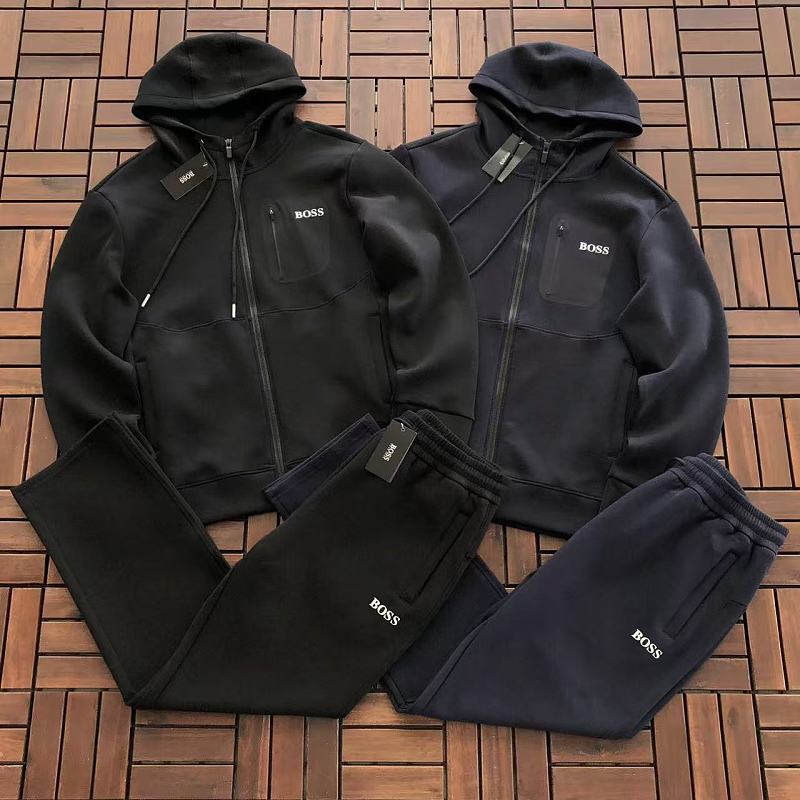 HUGO BOSS HOODIE TROUSERS 66071303 (im 185CM 80KG iwear size 2XL in the photo)