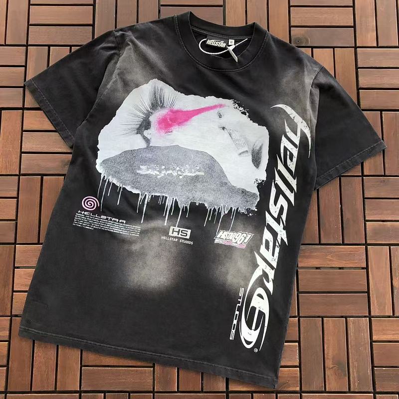HELLSTAR T-SHIRT 55071703 (im 185CM 80KG iwear size L in the photo)