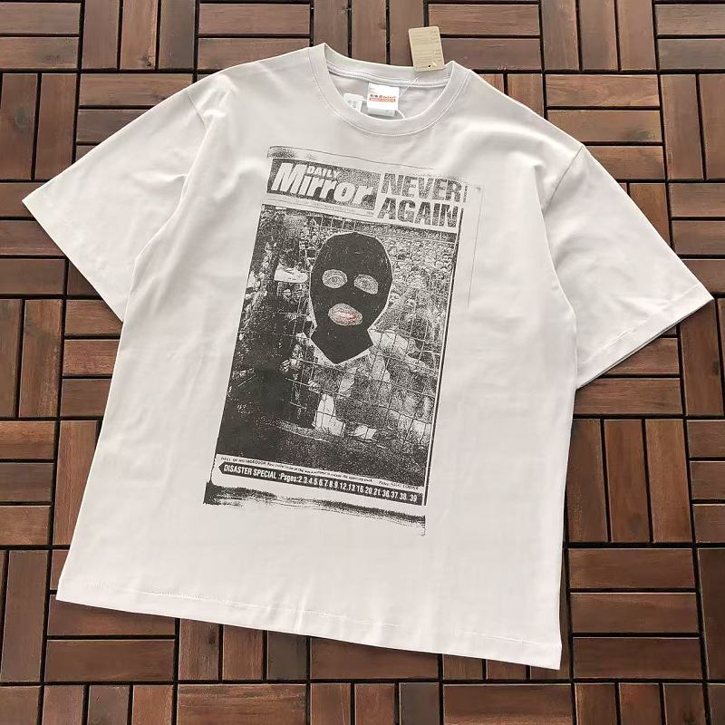 SAINT MICHAEL & JAMIE REID DESTROY DAILY MIRROR T-SHIRT 77041761