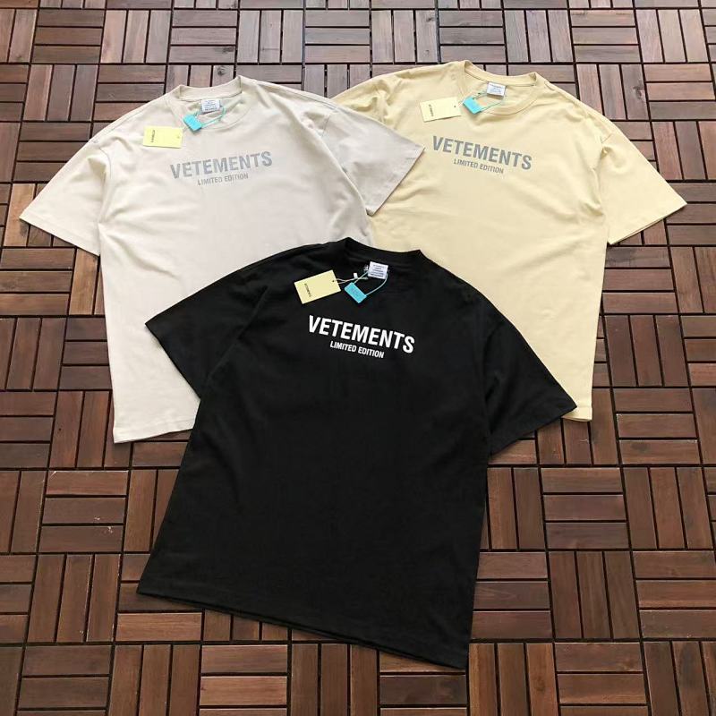 VETEMENTS T-SHIRT 66012539 (im 176CM 58KG iwear size M in the photo)