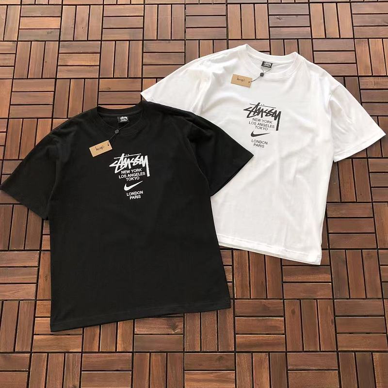 STUSSY & NIKE T-SHIRT 77052860 (im 185CM 70KG iwear size M in the photo)