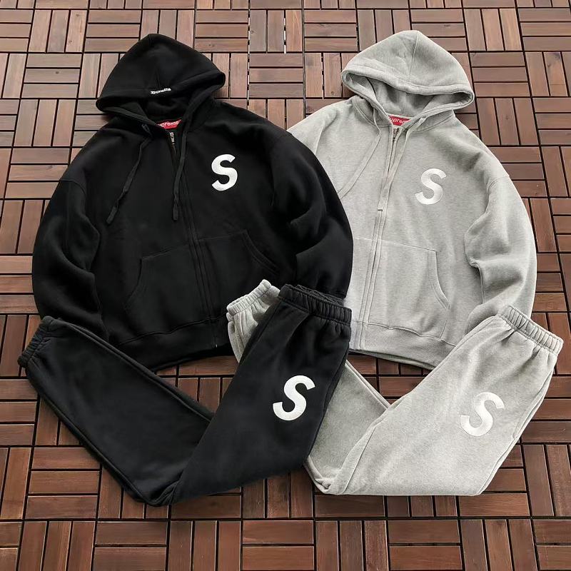 TOP PANTS SUPREME HOODIE TROUSERS FLEECE 88090218