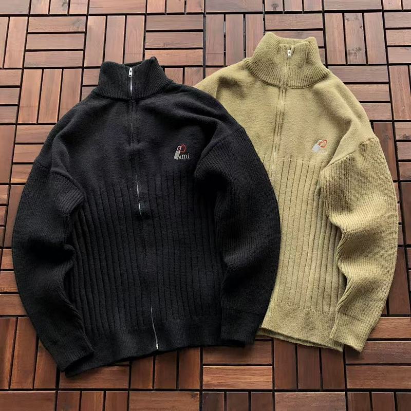 AMI WOMAN SWEATER 22101709