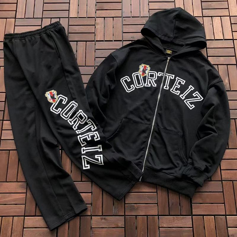 TOP PANTS CORTEIZ HOODIE TROUSERS 77032777 (im 185CM 80KG iwear size M in the photo)