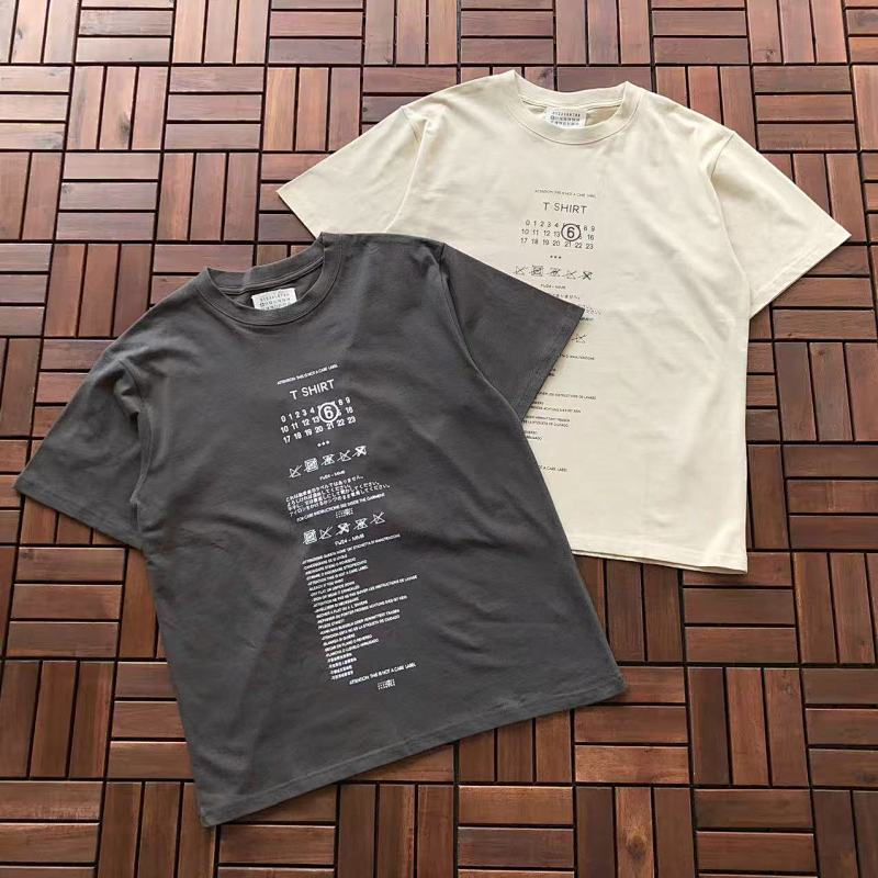 MAISON MARGIELA T-SHIRT 33101383 (im 180CM 68KG iwear size 46 in the photo)