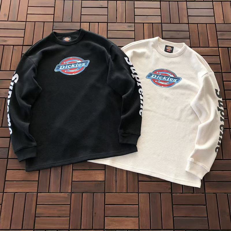 SUPREME & DICKIES LONG-SLEEVE 33120417 (im 180CM 68KG iwear size M in the photo)