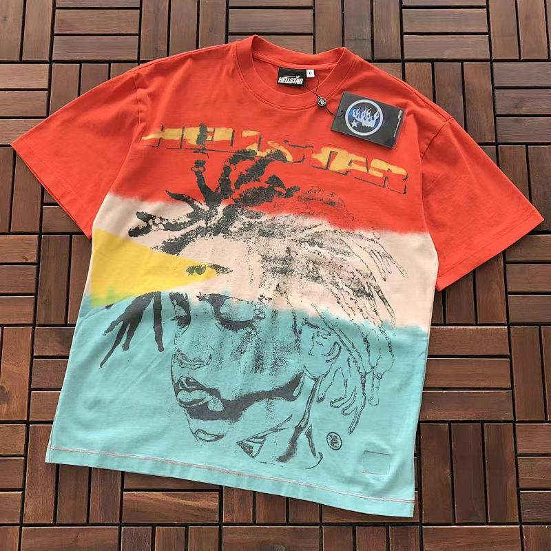 HELLSTAR T-SHIRT 77040545 (im 176CM 58KG iwear size M in the photo)