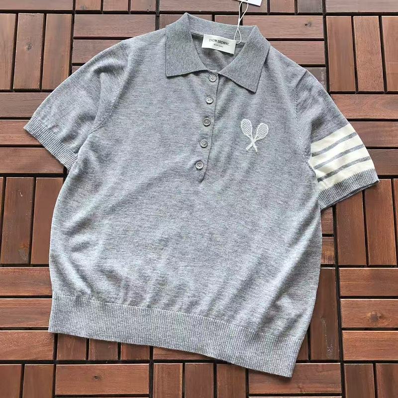 THOM BROWNE T-SHIRT WOMAN SWEATER 66052907