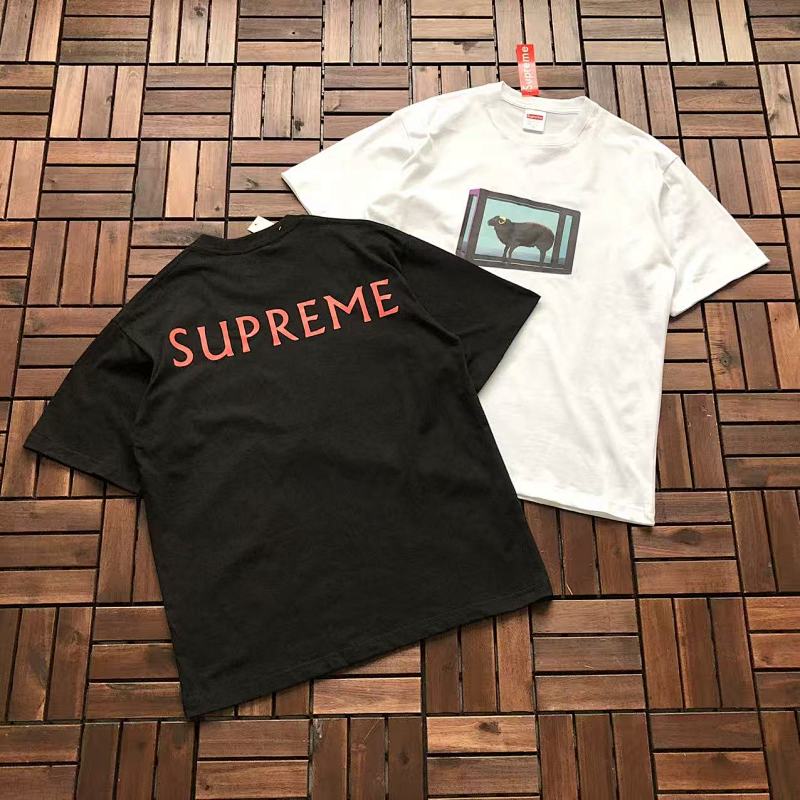 SUPREME & DAMIEN HIRST T-SHIRT 55040261 (im 180CM 68KG iwear size S in the photo)