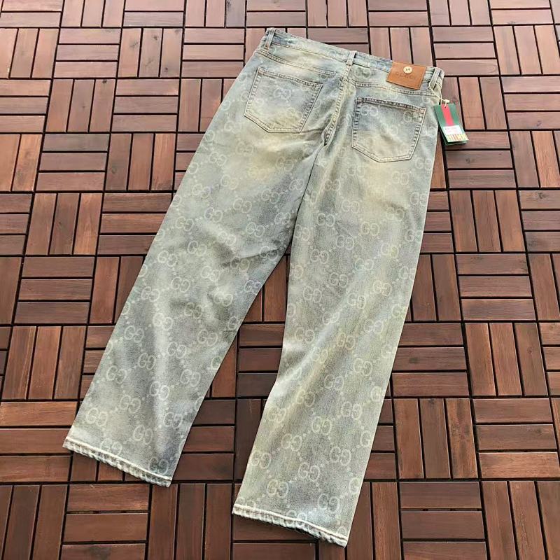 GUCCI JEANS 22121648 (im 185CM 80KG iwear size 34 in the photo)