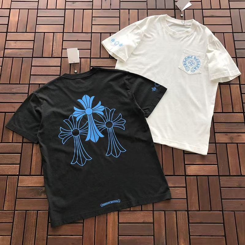 CHROME HEARTS T-SHIRT 55022532 (im 180CM 68KG iwear size S in the photo)