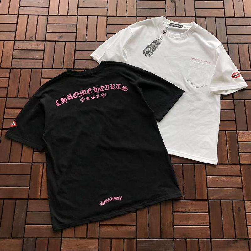 CHROME HEARTS T-SHIRT 77041049 (im 185CM 70KG iwear size M in the photo)