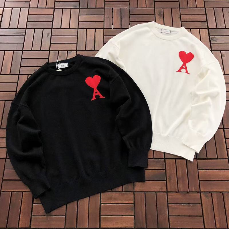 AMI SWEATER 66080213 (im 185CM 70KG iwear size L in the photo)