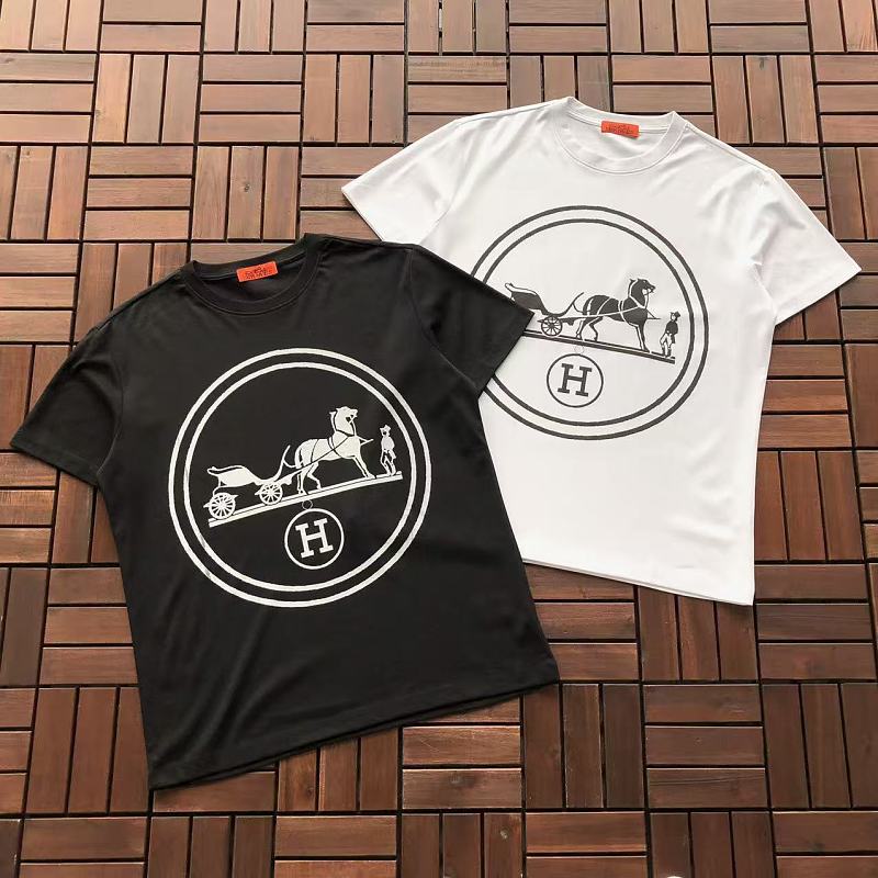 HERMES T-SHIRT 77051808 (im 185CM 80KG iwear size L in the photo)
