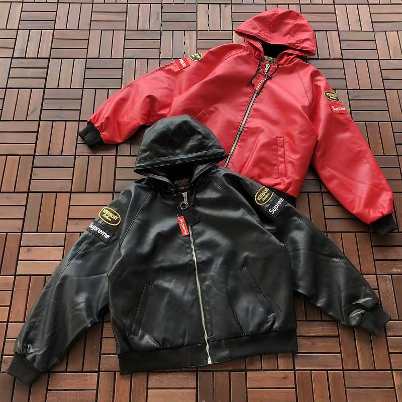 SUPREME &VANSON LEATHERS COTTON JACKET 88081608 (im 185CM 80KG iwear size S in the photo)