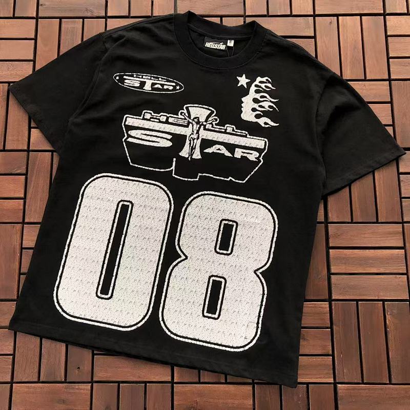 HELLSTAR T-SHIRT 55012965 (im 185CM 80KG iwear size S in the photo)