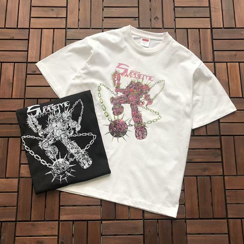 SUPREME T-SHIRT 55040266 (im 180CM 68KG iwear size XL in the photo)