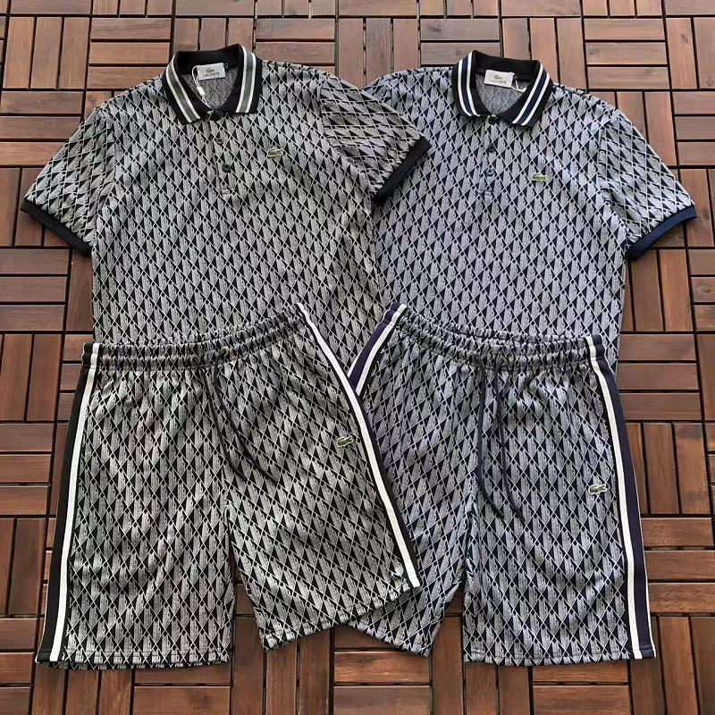 TOP PANTS LACOSTE T-SHIRT SHORTS 55031438(im 180CM 68KG iwear size L in the photo)