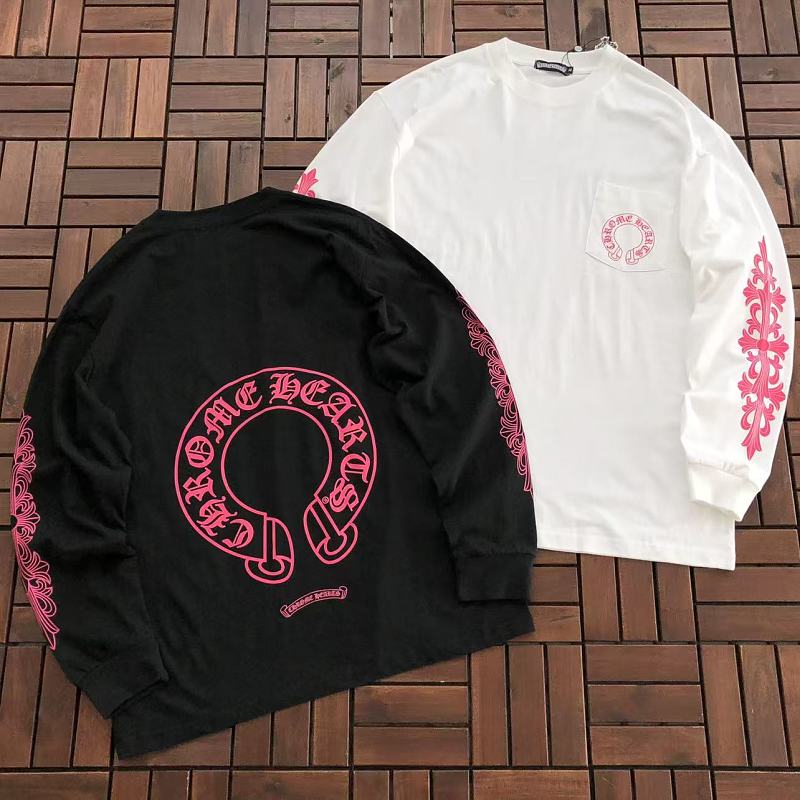 CHROME HEARTS LONG-SLEEVE 77081123 (im 185CM 70KG iwear size M in the photo)