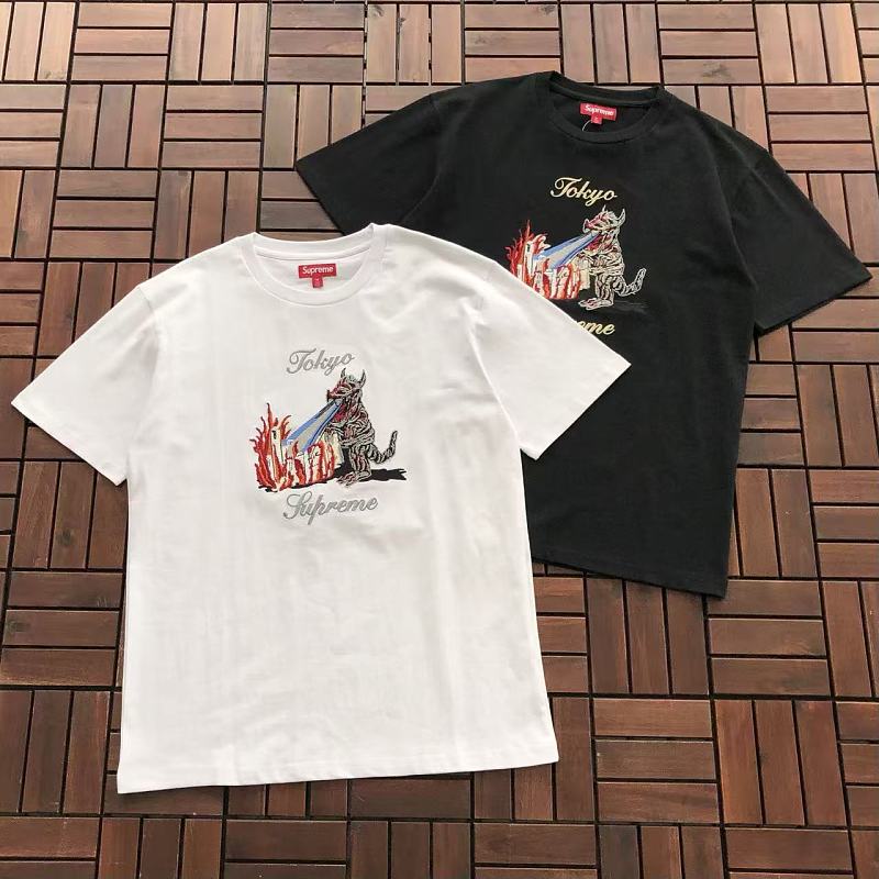 SUPREME T-SHIRT 77061435 (im 185CM 70KG iwear size M in the photo)