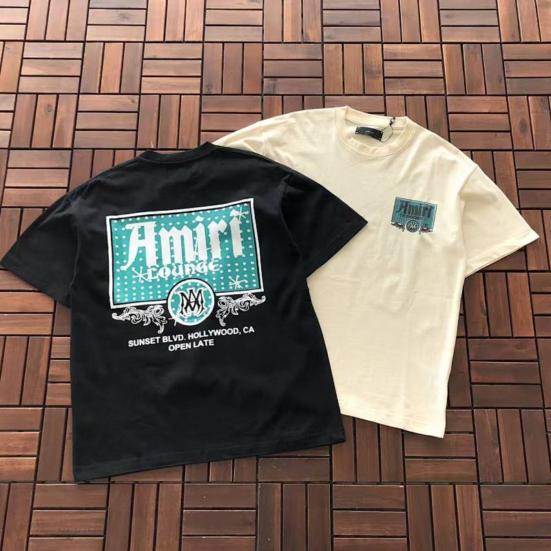 AMIRI T-SHIRT 33112389 (im 176CM 58KG iwear size M in the photo)