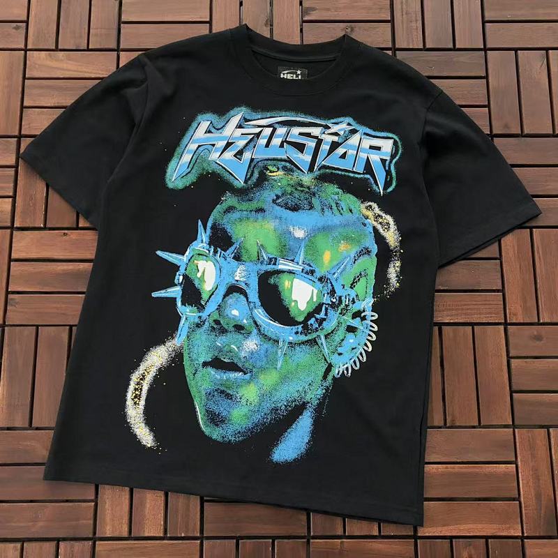 HELLSTAR T-SHIRT 77011688 (im 176CM 58KG iwear size M in the photo)
