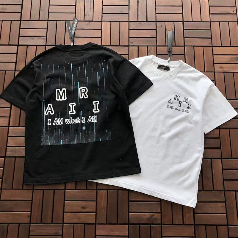 AMIRI T-SHIRT 33112332 (im 176CM 58KG iwear size M in the photo)