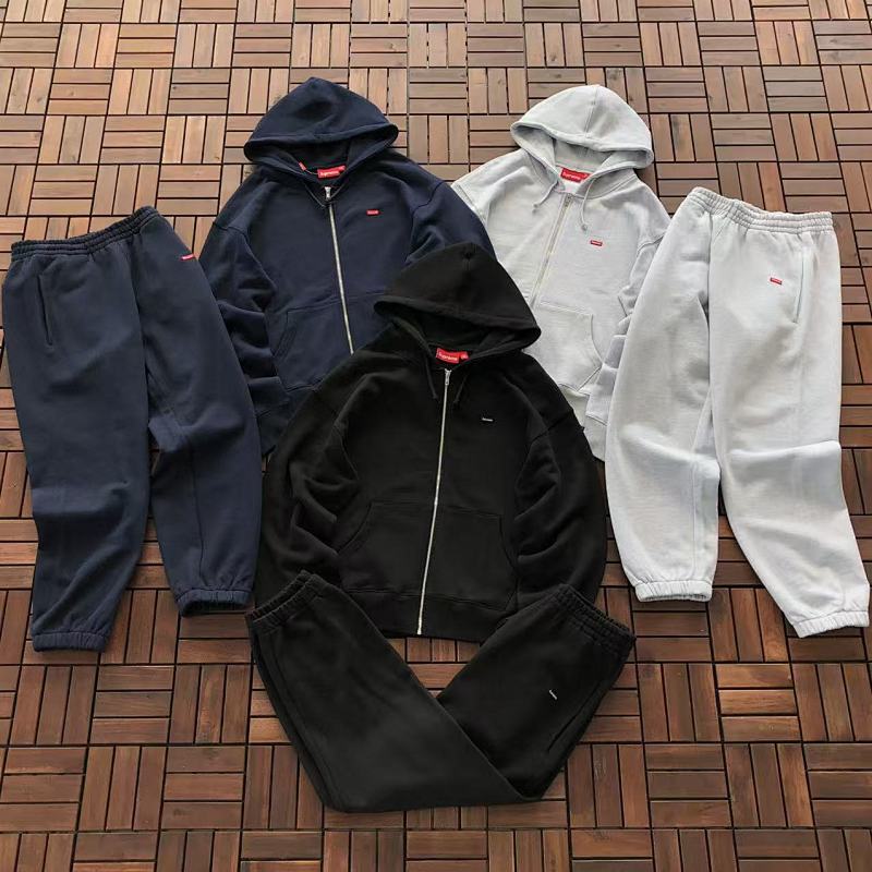 TOP PANTS SUPREME HOODIE TROUSERS 55012822 (im 185CM 80KG iwear size S in the photo)