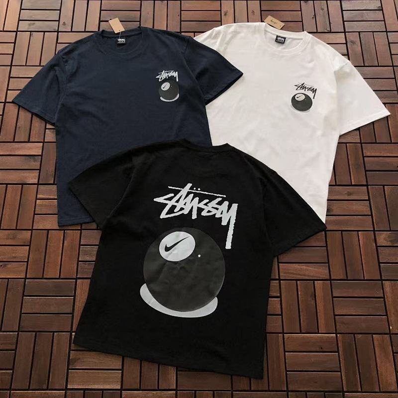 STUSSY & NIKE T-SHIRT 55010718 (im 180CM 68KG iwear size M in the photo)