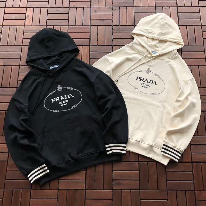 PRADA HOODIE 66090616 (im 185CM 70KG iwear size M in the photo)