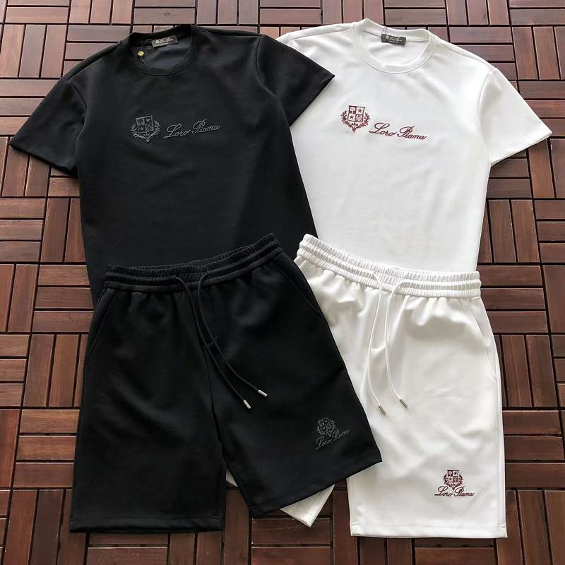 LORO PIANA T-SHIRT SHORTS 55070235 (im 185CM 70KG iwear size M in the photo)