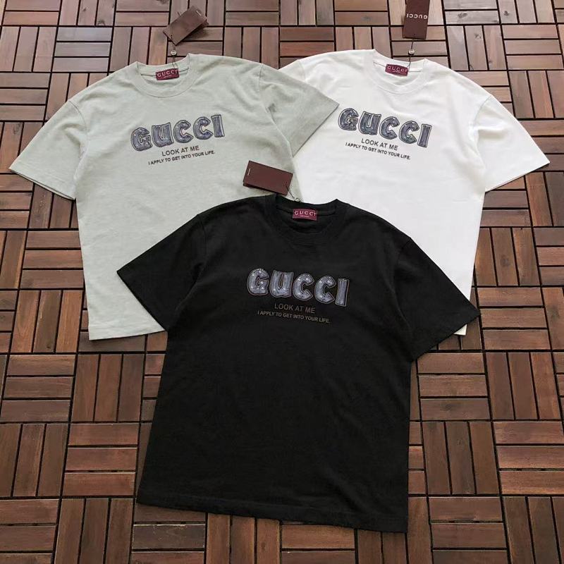GUCCI T-SHIRT 77031247 (im 185CM 70KG iwear size M in the photo)
