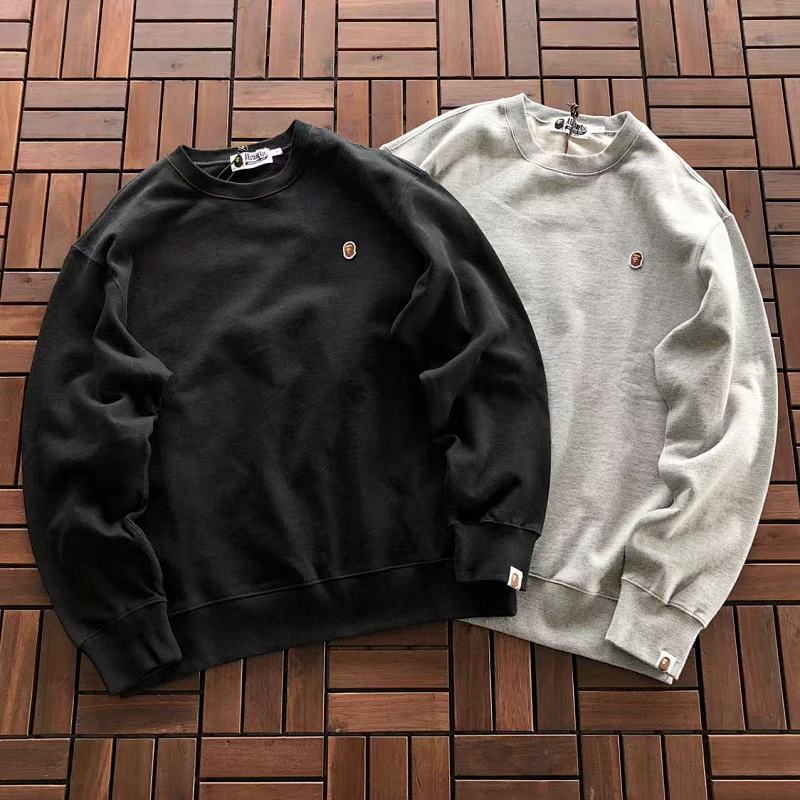 BAPE SWEATER FLEECE 11100468 (im 180CM 68KG iwear size M in the photo)