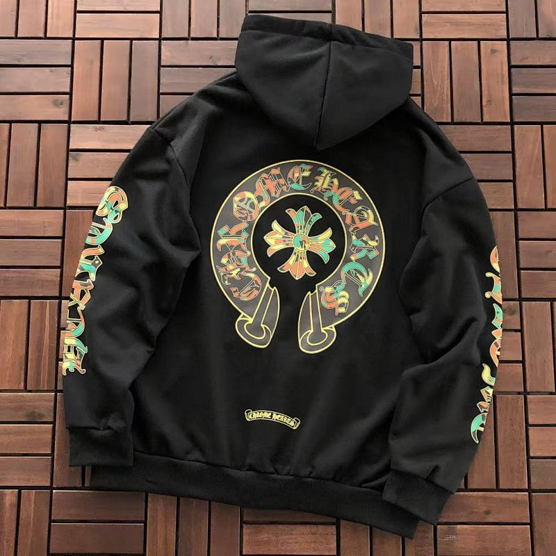 CHROME HEARTS HOODIE 77022720 (im 185CM 80KG iwear size M in the photo)