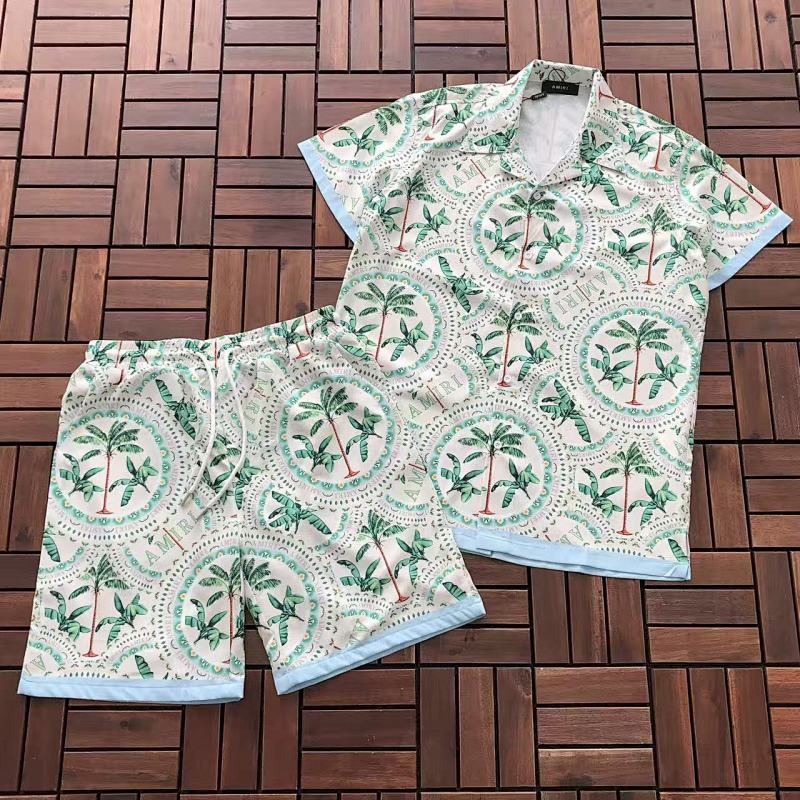 TOP PANTS AMIRI T-SHIRT SHIRT SHORTS 77011540 (im 176CM 58KG iwear size L in the photo)