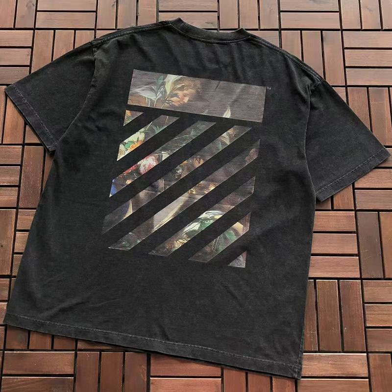 OFF-WHITE T-SHIRT 55080701 (im 185CM 80KG iwear size XL in the photo)