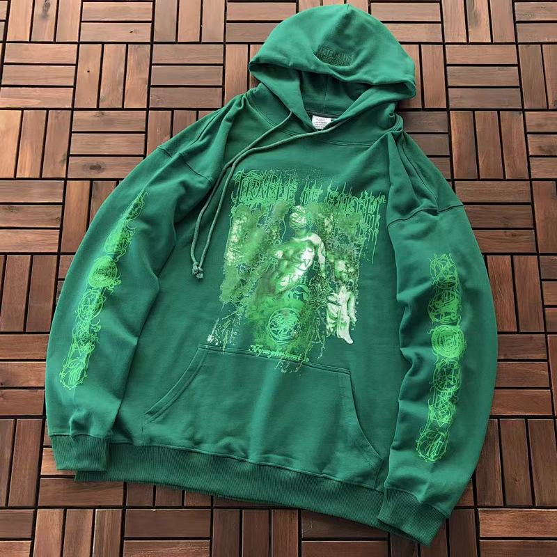 VETEMENTS HOODIE 55011718 (im 185CM 80KG iwear size M in the photo)