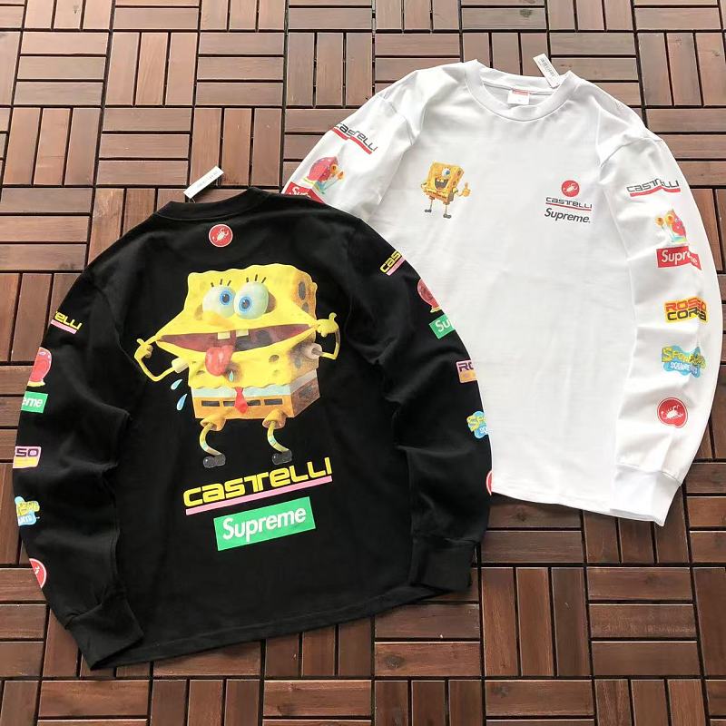 SUPREME LONG-SLEEVE 88041934 (im 185CM 80KG iwear size S in the photo)