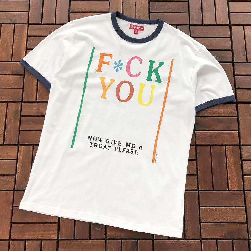 SUPREME T-SHIRT 77061452 (im 185CM 70KG iwear size M in the photo)