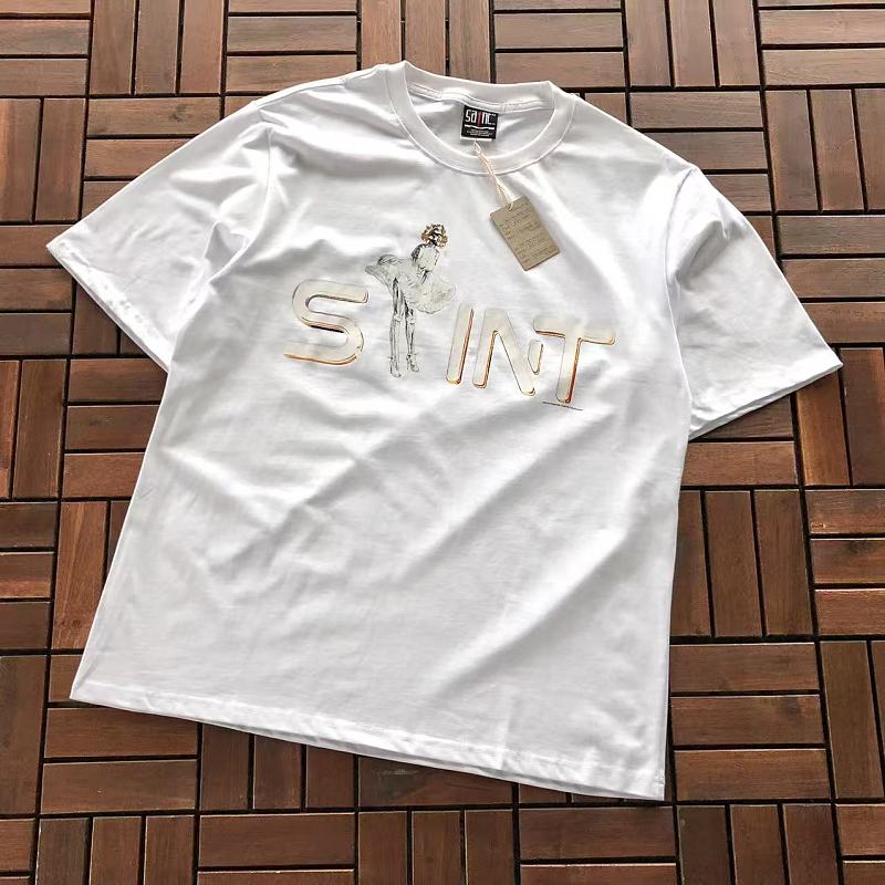 SAINT MICHAEL T-SHIRT 77042399 (im 176CM 58KG iwear size M in the photo)