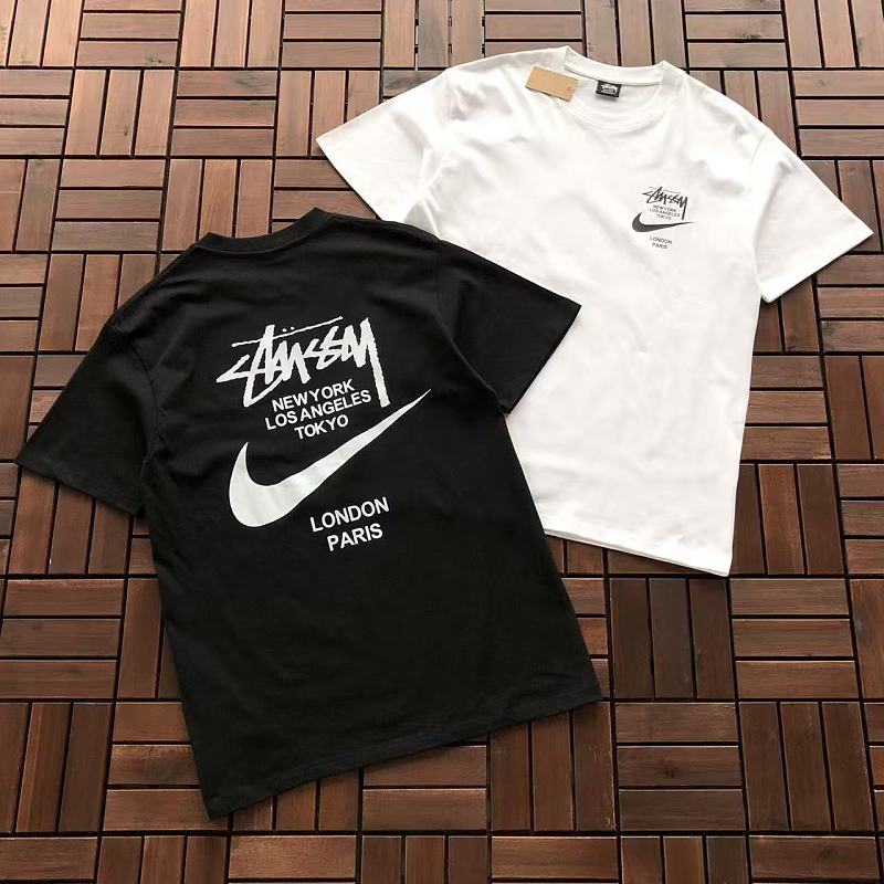 STUSSY & NIKE T-SHIRT 55042320 (im 185CM 80KG iwear size M in the photo)
