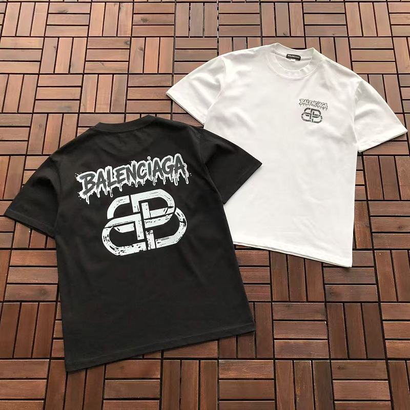 BALENCIAGA T-SHIRT 88072111 (im 185CM 80KG iwear size L in the photo)