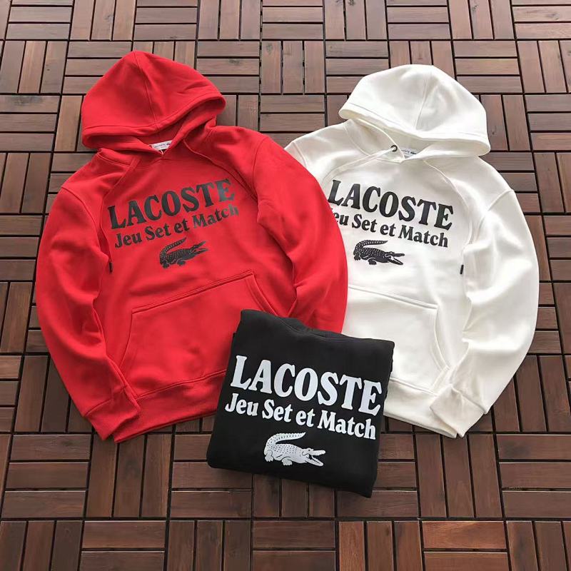 LACOSTE HOODIE FLEECE 22113098 (im 176CM 58KG iwear size M in the photo)