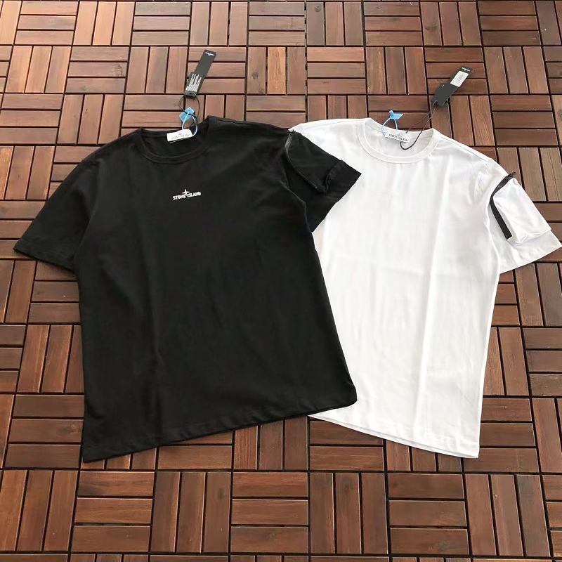 STONE ISLAND T-SHIRT 11120560 (im 180CM 68KG iwear size L in the photo)