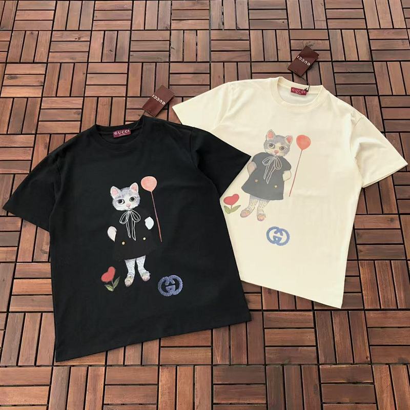 GUCCI T-SHIRT 66011112 (im 185CM 80KG iwear size M in the photo)