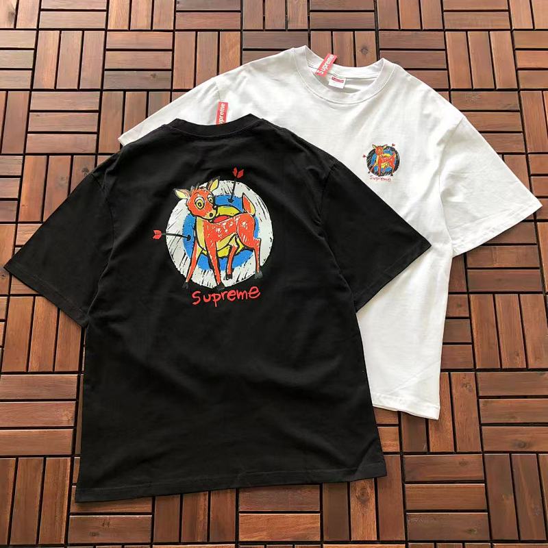 SUPREME T-SHIRT 22091455 (im 180CM 68KG iwear size M in the photo）