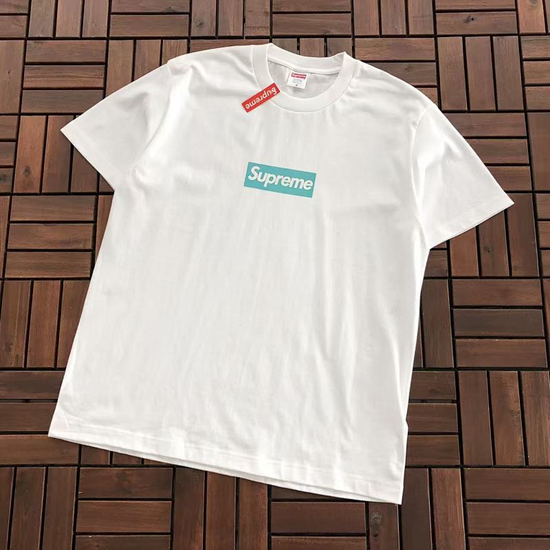 SUPREME & TIFFANY&CO.T-SHIRT 77032448 (im 180CM 68KG iwear size M in the photo)
