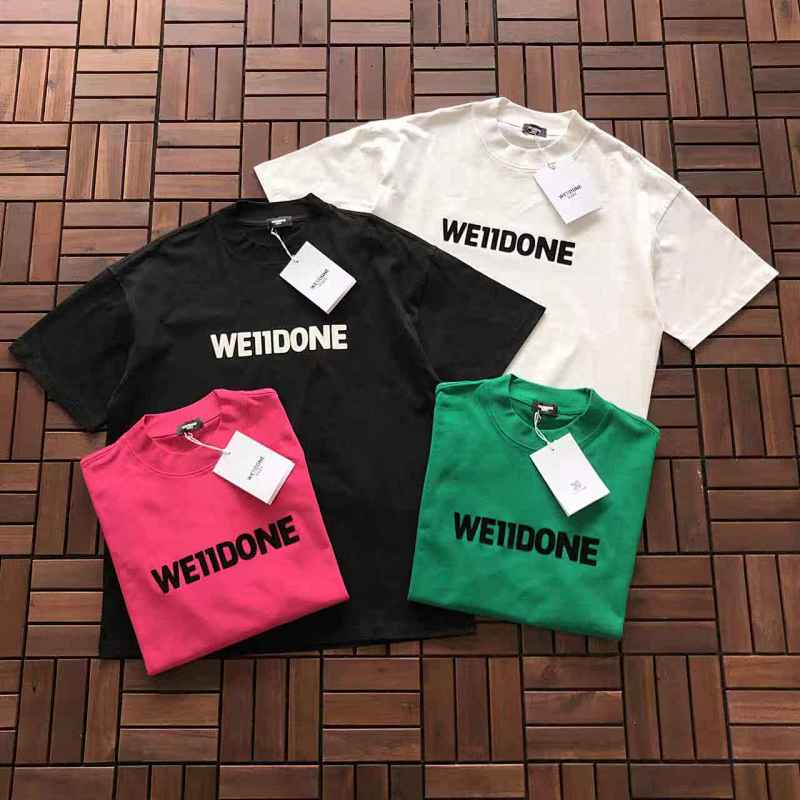 WE11DONE T-SHIRT 11092787 (im 180CM 68KG iwear size S in the photo)