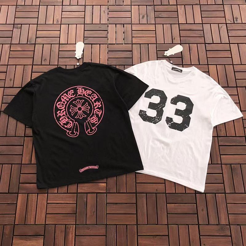 CHROME HEARTS T-SHIRT 77041067 (im 185CM 70KG iwear size M in the photo)